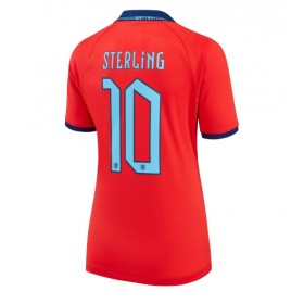 England Raheem Sterling #10 Borta Kläder Dam VM 2022 Kortärmad